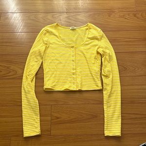 Striped Yellow Top